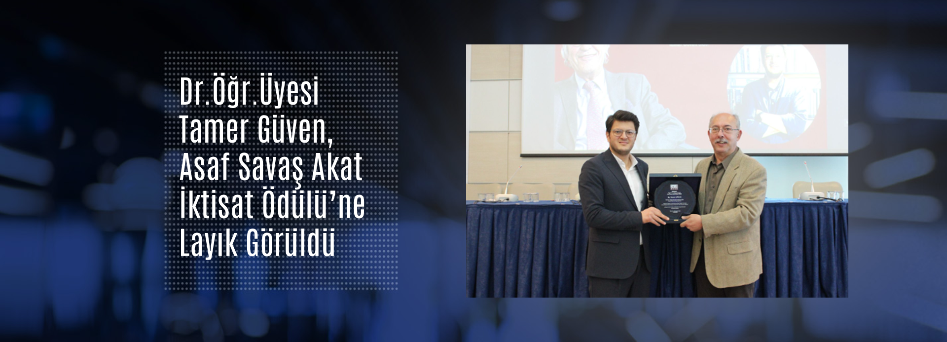 Asaf Savaş Akat İktisat Ödülü